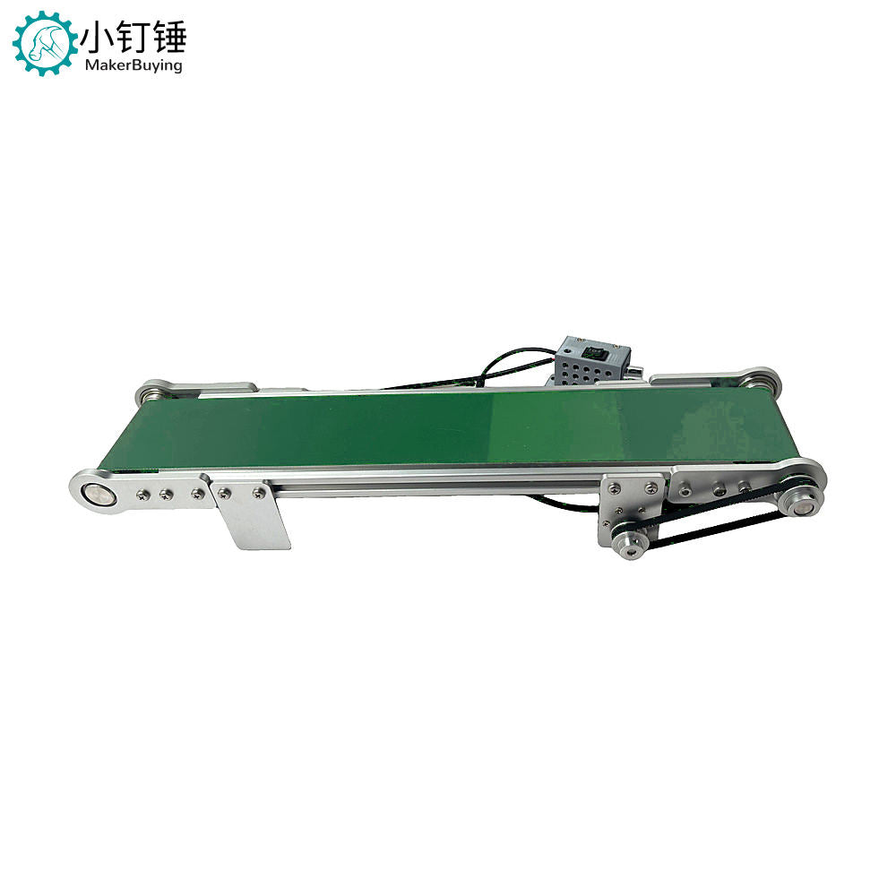 conveyor belt with forward and reverse speed regulation, 12V desktop assembly line, small scientific and technological innovation experiment ZDH25
