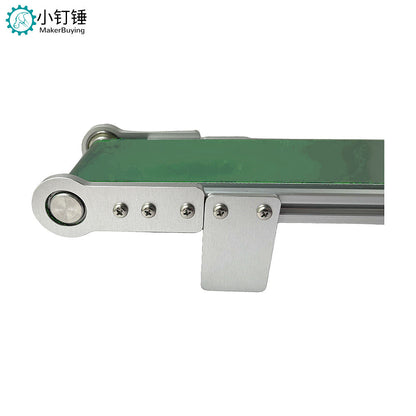 Conveyor belt with forward and reverse speed regulation, 12V desktop assembly line, small scientific and technological innovation experiment ZDH25