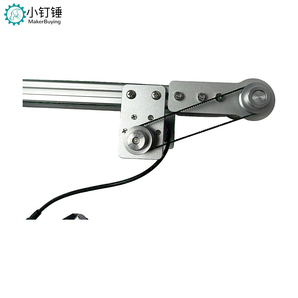 conveyor belt with forward and reverse speed regulation, 12V desktop assembly line, small scientific and technological innovation experiment ZDH25