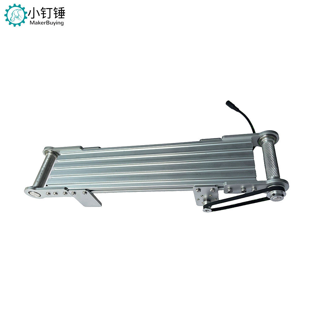 conveyor belt with forward and reverse speed regulation, 12V desktop assembly line, small scientific and technological innovation experiment ZDH25
